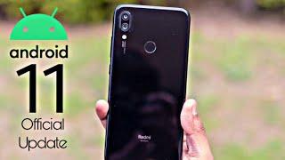 Xiaomi Redmi Note 7 Pro Official Android 11 Update