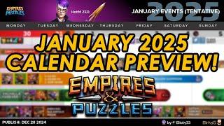 January 2025 Preview! Which Summon Portals To spend Gems On And Which Not To! Empires And Puzzles