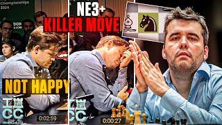 Nepo's immortal against Magnus Carlsen | World Blitz 2024 Finals Game 4