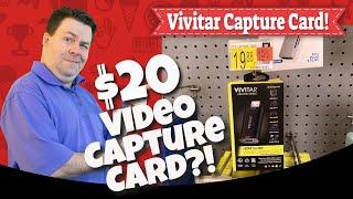 A Video Capture Card For $20? Vivitar HDMI to USB Video Capture Card