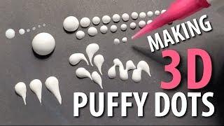 3D Puffy Dot Paint Tests