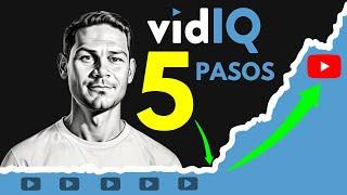 Cómo Usar vidIQ en 5 Pasos Sencillos Tutorial Español Paso a Paso | 1 millón de Vistas