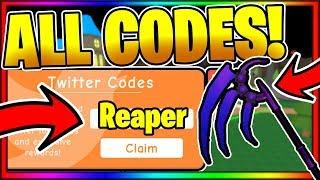 *ALL* NEW SECRET OP WORKING CODES! Roblox  Reaper Simulator