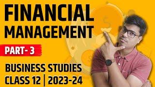 Financial leverage | Financial management | Part 3 | Numarical Portion | Class 12 Business studies