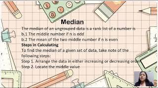 Measures of Central Tendency (ungrouped data)