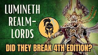 Age of Sigmar: NEW 4th Ed Lumineth Realmlords Index Review! First Impressions with Jarod Brown!