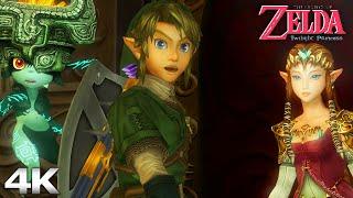 THE LEGEND OF ZELDA: TWLIGHT PRICNESS HD All Cutscenes (Full Game Movie) 4K Ultra HD