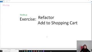 Node.js | Express.js - Exercise: Refactor "Add to Cart" Functionality