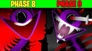 New Phase 8 VS Phase 9 in Incredibox Sprunki (New Mod)