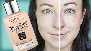 Catrice HD Liquid Coverage Foundation - Demo & Review - Drugstore Makeup