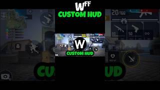 WHITE FF SECRET CUSTOM HUD SETTING  | FREE FIRE