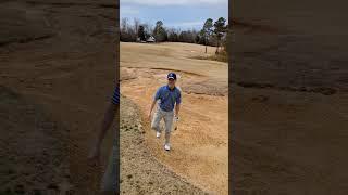 Bunker shot, drive, and putt at the Golf Club at Chapel Ridge in Pittsboro, NC