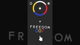 Color switch// Freedom mode// level 7// offline game