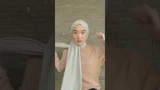 Shopee haul tutorial pashmina hijab super elegan | link dikomentar #hijabstyle