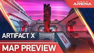 Map Preview: Artifact X | Deathmatch 5v5 | Mech Arena