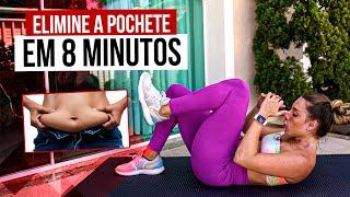 TREINO INTENSO 8 MINUTOS - QUEIMA POCHETE