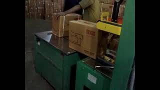 SIGNODE MAKE CARTON TAPING MACHINE AND SEMI AUTOMATIC STRAPPING MACHINE (4AM & MSTN)