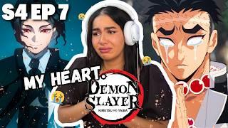 IN TEARS │Demon Slayer Season 4 Episode 7 Reaction + Review