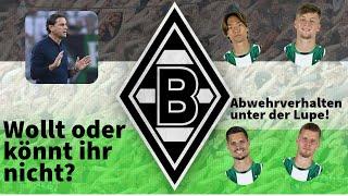 Abwehrverhalten der Borussia, welchen Anteil hat der Trainer? Eine Analyse aus dem Frankfurtspiel.