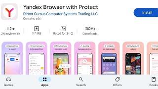 How To Install Yandex Browser With Protect App's | How To Download Yandex Browser With Protect App's