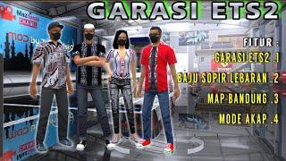 KODENAME GARASI BUSSID V3.5 GARASI ETS2 UPDATE   || MODE AKAP + SOPIR PAKAI PECI || SIZE CUMA 8MB