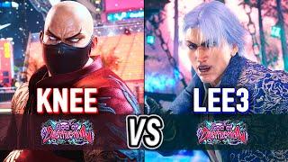 T8  KNEE (Feng) vs LEE3 (Lee)  Tekken 8 High Level Gameplay