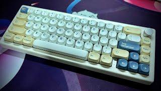 Soya Milk MOA Profile Keycap Sound Test