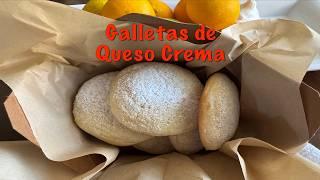 Galletas de Queso Crema. Se te Deshacen en la Boca. #galletasdequeso