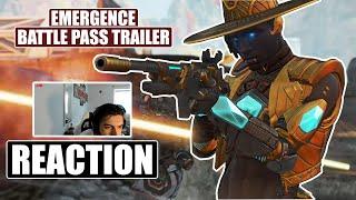 EMERGENCE BATTLE PASS TRAILER REACTION - APEX LEGENDS [DEUTSCH]