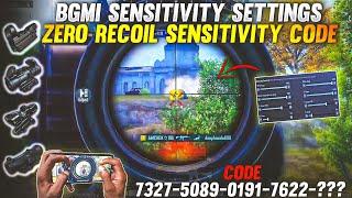 NEW UPDATE 3.5 !!BEST SENSITIVITY CODE+CONTROL SETTINGS BGMI/PUBG MOBILE | BGMI AFTER UPDATE 3.5