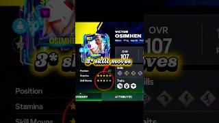 Learn how to use 3* skill moves players. Osimhen review.Ea fc mobile!