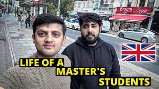 LIFE OF A MASTERS STUDENTS IN UK  | FEE | LIVING COST | STUDENT LIFE