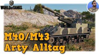 World of Tanks - M40/M43 - Arty Alltag auf Tier 8