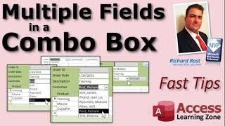 Display Multiple Fields in a Closed Combo Box in Microsoft Access