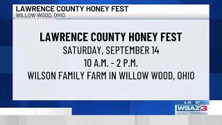 Lawrence County Honey Fest This Weekend Willow Wood, Ohio