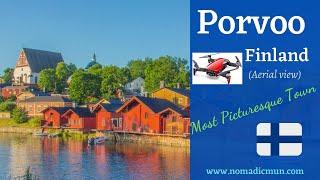 PORVOO Finland (Porvoo Old Town) from Air | Vanha Porvoo