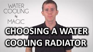 Water Cooling Radiators as Fast As Possible