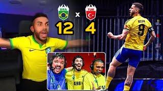 React DjMariio de Brasil 12x4 Turquia KINGS LEAGUE