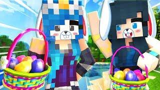 MINECRAFT FIND THE BUTTON! EASTER EDITION!!