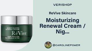 ReVive Skincare Moisturizing Renewal Cream / Nightly Retexturizer Review