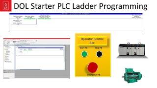 DOL Starter | PLC Programming Example | Ladder Logic