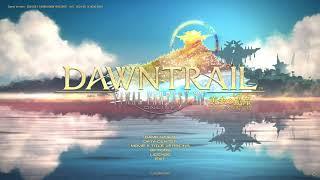 NEW Official 7.0 Dawntrail Title Screen