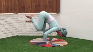 Yoga Dress | challenge morning stretching open hips