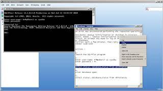 ORA-01033: ORACLE initialization or shutdown in progress حل مشكله