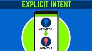 31 WHAT IS EXPLICIT INTENT IN ANDROID | ANDROID TUTORIAL FOR BEGINNERS