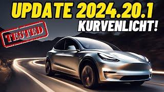 Tesla Software Update 2024.20.1: Kurvenlicht im Test! Vorher-Nachher