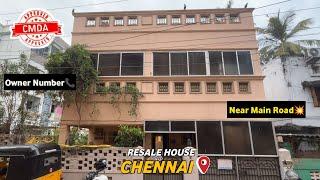 Sold‼️Owner NumberResale Individual House for sale in ChennaiNear Airport️