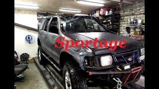 Kia Sportage 1 После ДТП, Кузовной ремонт,  (обзор повреждений)