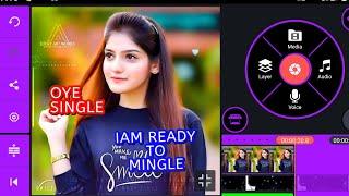 New WhatsApp lyrical status template edit in kinemaster Telugu by Eswar tech