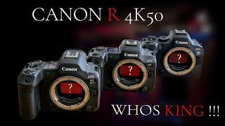 Canon EOS R5II vs Canon R5 vs Canon R6II | 4K50 shootout who will be king !!! #canon #canonr5ii